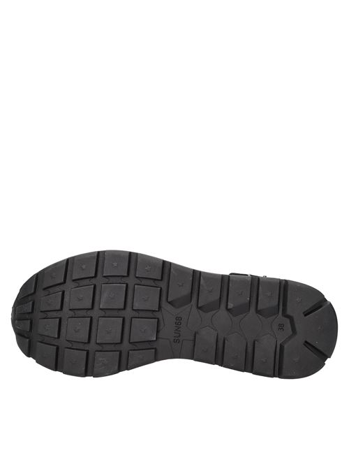 Sneakers modello Z44206 SUN68 in pelle scamosciata e tessuto traspirante SUN68 | Z44206PANNA