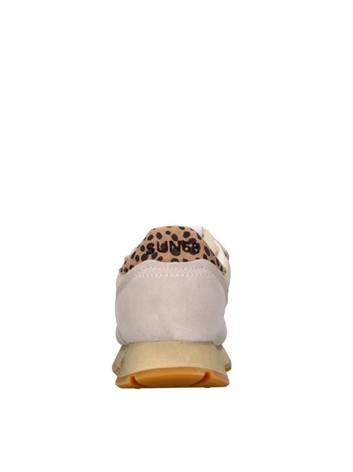 Sneakers modello Z44207 SUN68 in pelle scamosciata e tessuto traspirante SUN68 | Z44207PANNA