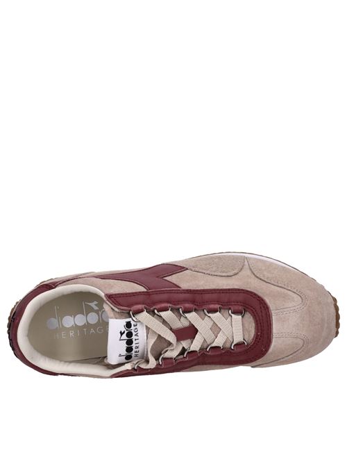 Sneakers modello HERITAGE in tessuto e pelle scamosciata DIADORA | 201.181592BEIGE