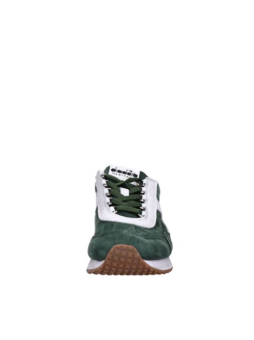 Sneakers modello HERITAGE in tessuto e pelle scamosciata DIADORA | 201.181592VERDE