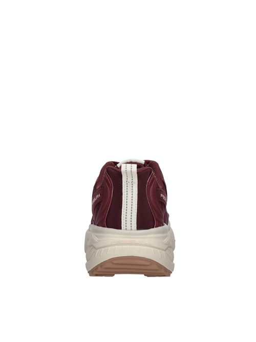 Sneakers in ecopelle e tessuto FESSURA | TRA013BORDEAUX
