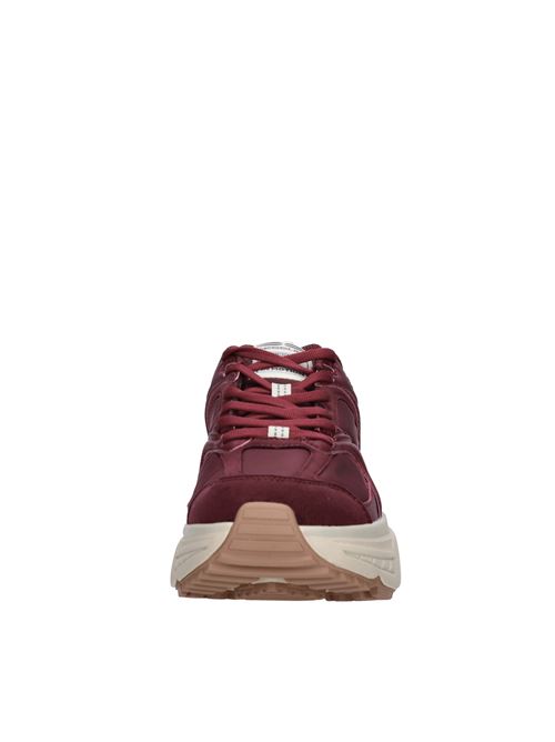 Sneakers in ecopelle e tessuto FESSURA | TRA013BORDEAUX