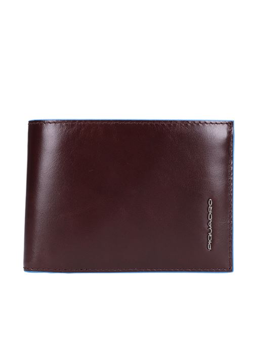 Portafoglio in pelle PIQUADRO | PU257B2RMOGANO