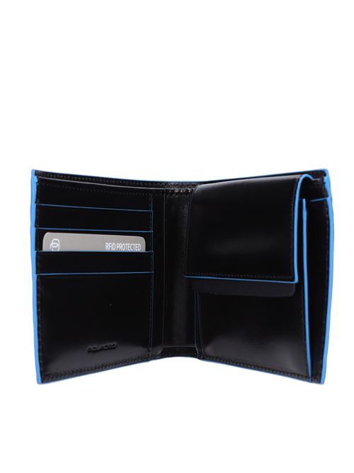 Portafoglio in pelle PIQUADRO | PU257B2RNERO