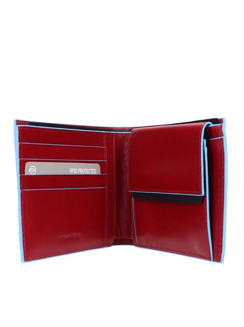 Portafoglio in pelle PIQUADRO | PU257B2RROSSO
