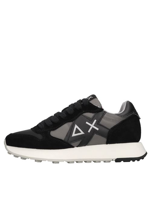 Jaki Bicolor sneakers in suede, fabric, and faux leather SUN68 | Z45114NERO