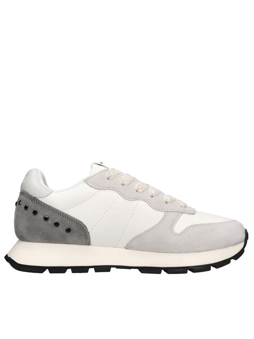 Sneakers in pelle, tessuto ed ecopelle SUN68 | Z45206PANNA