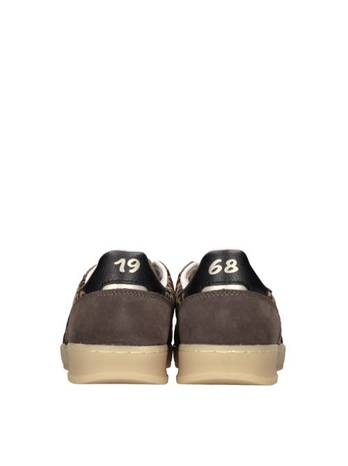Sneakers in camoscio ed ecopelle SUN68 | Z45241VOLPE
