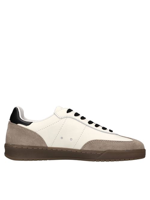 Sneakers California Sun in pelle e camoscio SUN68 | Z45242PANNA