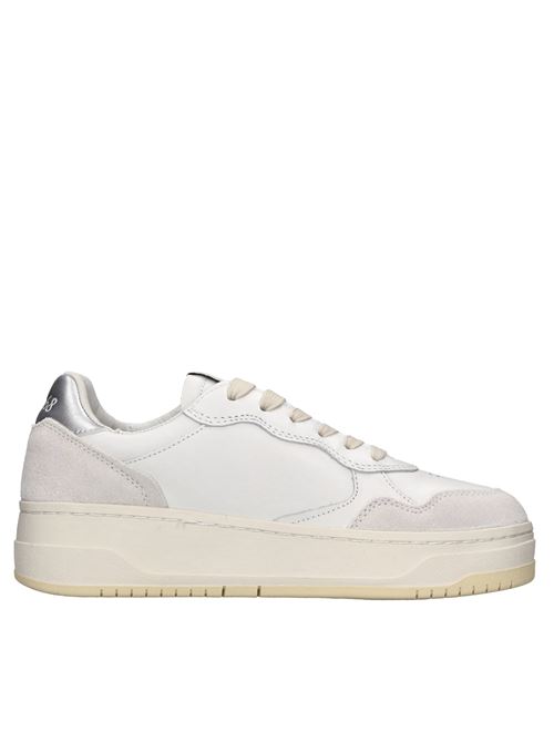 Sneakers Basket Love Lady in pelle e camoscio SUN68 | Z45244ARGENTO
