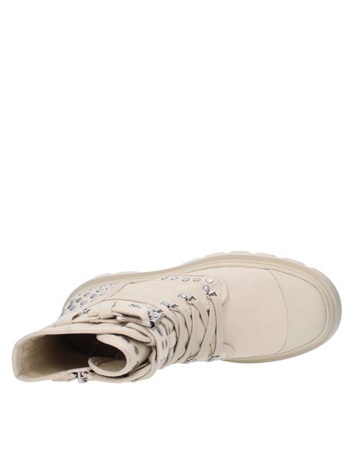 Anfibi in fabric and studs ASH | PHIL03SABBIA