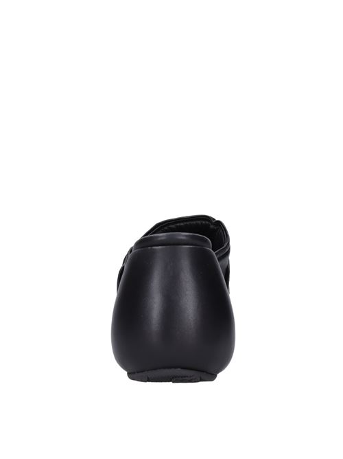 Mules Zeppa in pelle e strass CASADEI | CASA136NERO