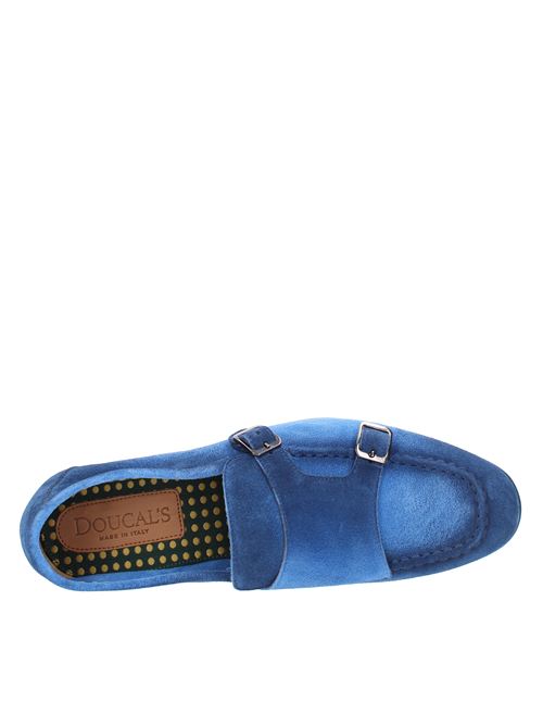 Double buckle loafers in suede DOUCAL'S | DU3161NWTOUY231BA01JEANS