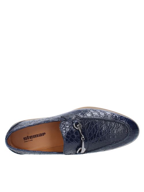Mocassini in pelle STEMAR | 228846BLU
