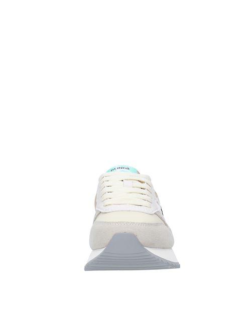 Sneakers in camoscio pelle e tessuto SUN68 | Z33215BIANCO