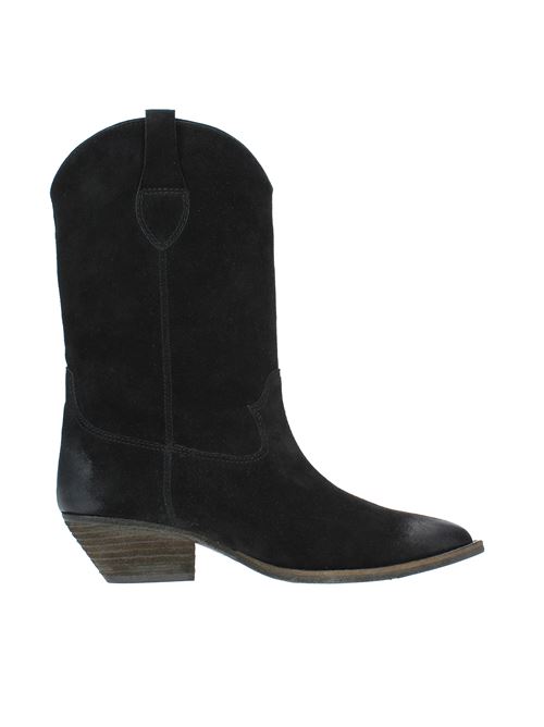 DALTON suede Texan ankle boots ASH | DALTON VELOURSNERO