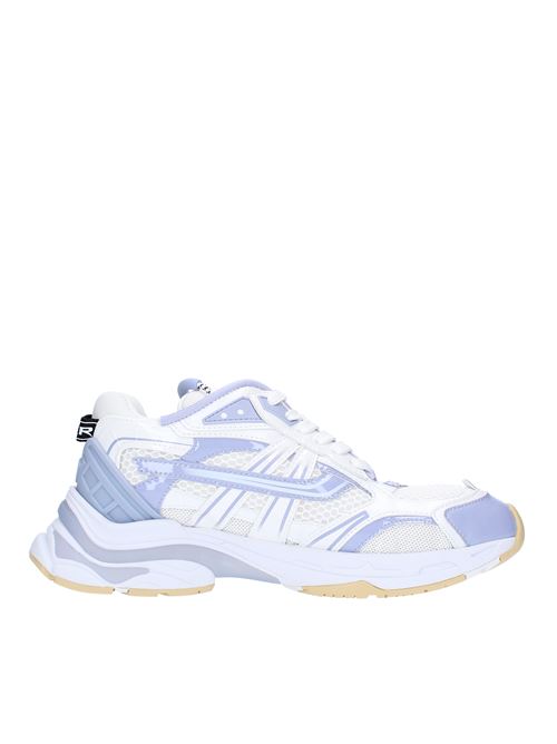 Sneakers modello RACE ASH in ecopelle e tessuto ASH | RACE PEARLIZED MICROFIBER PU-PATENTBIANCO-LILLA