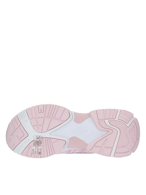 Sneakers modello RACE in ecopelle e tessuto ASH | RACE PEARLIZED MICROFIBER PU-PATENTPINK