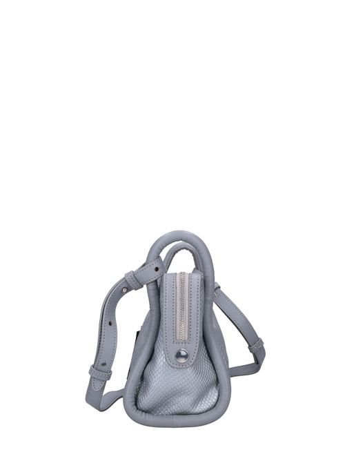 Metallique leather bag C'N'C | CN4045ARGENTO