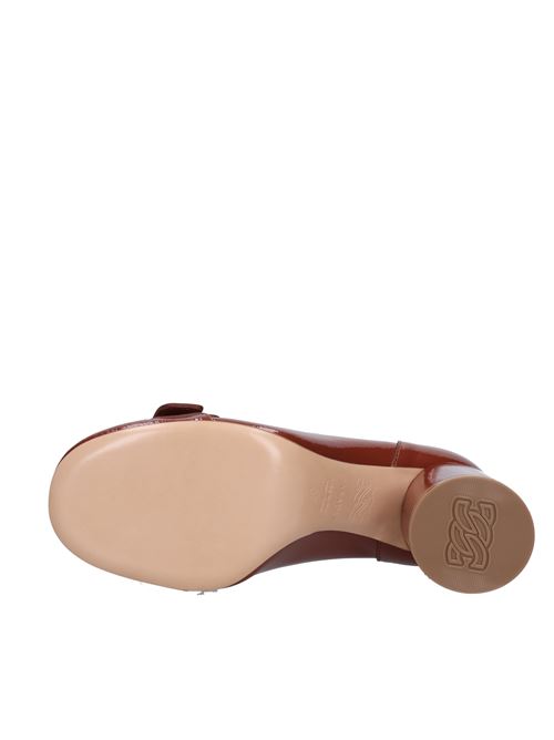 Décolleté in vernice CASADEI | 1F906V0801MARRONE