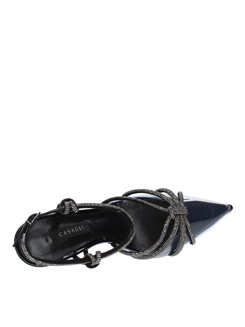 Leather and PVC pump CASADEI | 1H922Z1001C1897B035NERO