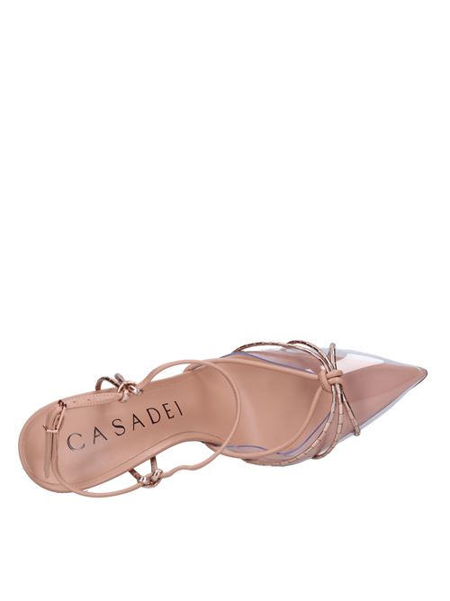 Décolleté Slingback in pelle e plexiglass CASADEI | 1H948V1001DAFNE