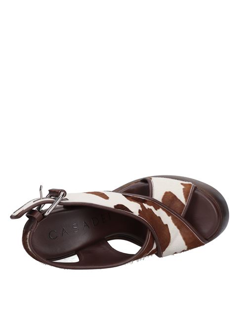 Sandali in cavallino CASADEI | 1L026V160GMACULATO