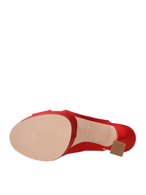 Sandali in raso e pelle CASADEI | 1L069V1001FIAMMA