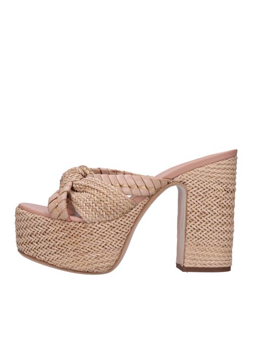 Mules in pelle CASADEI | CASA129NATURALE