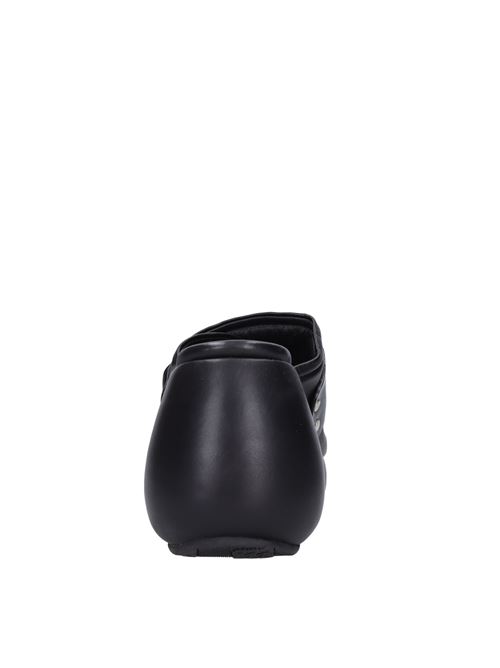 Mules Zeppa in pelle CASADEI | CASA135NERO