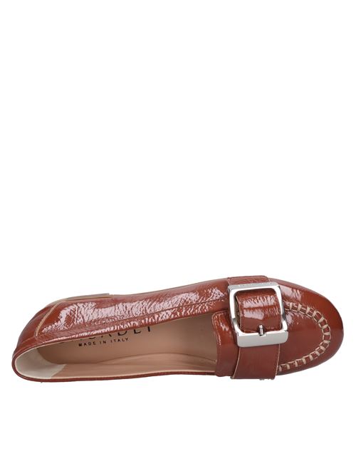 Patent leather moccasins CASADEI | CASA139MARRONE