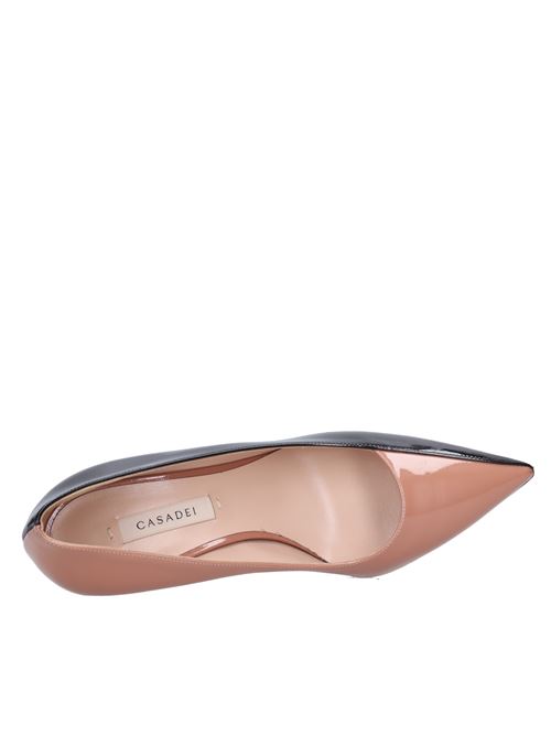 Patent leather K-Blade pumps CASADEI | CASA187NERO-NUDE