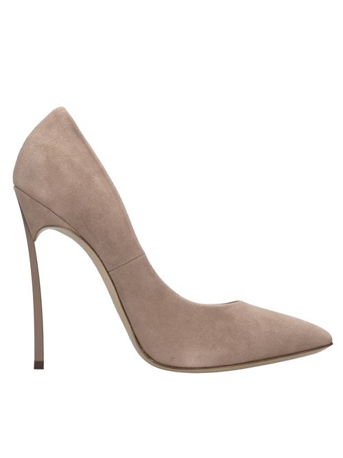 Suede Blade pump CASADEI | 1F410D125HHCMSC3401SANDSTONE