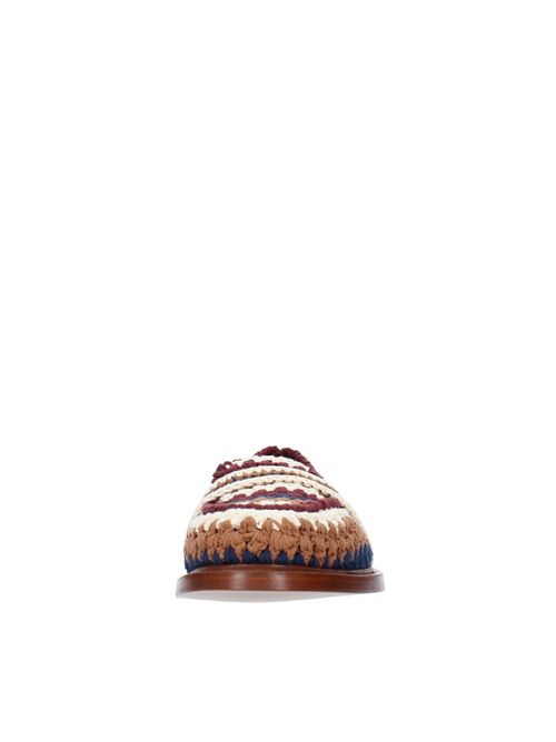Fabric moccasins CHLOE' | CHC22S584X04ZA365WMULTICOLOR