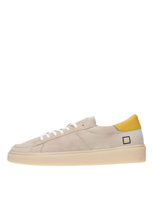 Sneakers modello M381-PN-PW-BI in camoscio D.A.T.E. | M381-PN-PW-BIBEIGE-GIALLO
