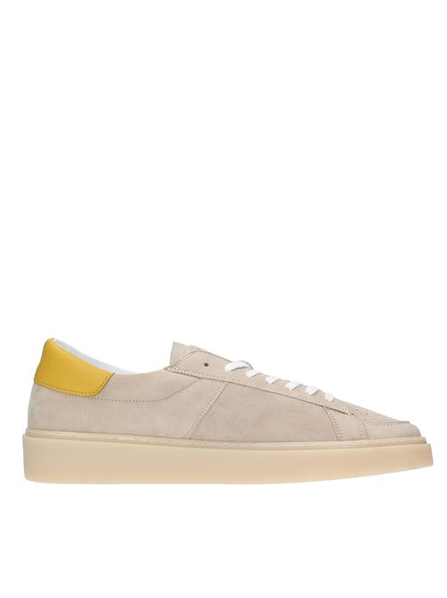 Sneakers modello M381-PN-PW-BI in camoscio D.A.T.E. | M381-PN-PW-BIBEIGE-GIALLO