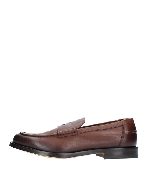 Mocassini in pelle DOUCAL'S | DU2854GRANUY196TM13MARRONE