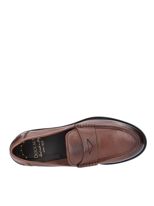 Mocassini in pelle DOUCAL'S | DU2854GRANUY196TM13MARRONE