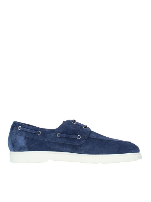 Suede lace-up shoes DOUCAL'S | DU2969EDWIUY106PB02BLU