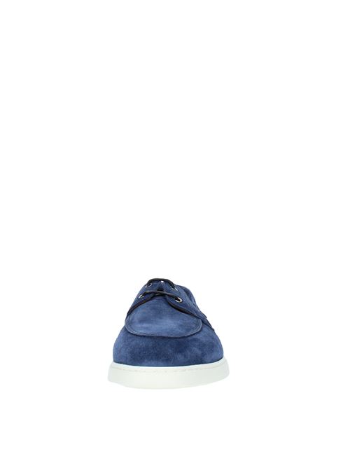 Suede lace-up shoes DOUCAL'S | DU2969EDWIUY106PB02BLU