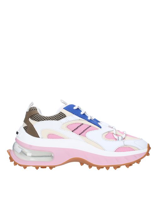 Sneakers DSQUARED2 BUBBLE in microrete e pelle DSQUARED2 | SNW015409704372MULTICOLOR