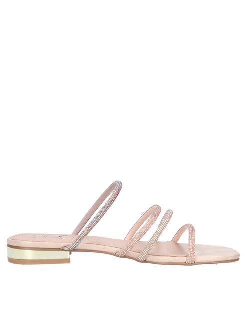 Mules con strass EXE' | AMELIA-669BEIGE