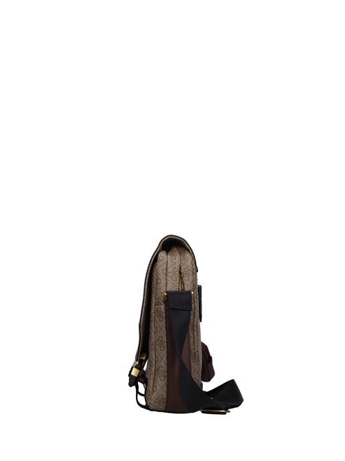 Borsa in ecopelle GUESS | HMEVZLP4162MARRONE