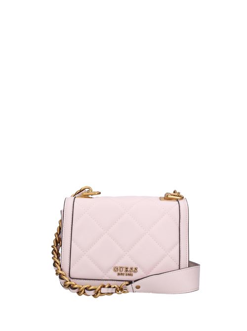 Faux leather shoulder strap GUESS | HWQB8558210ROSA