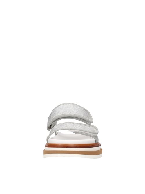 Fabric mules HOGAN | HXW6050DQ82QUTB200ARGENTO