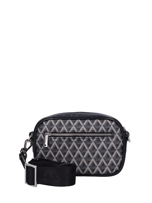 Leather shoulder strap LANCASTER | 480-101NERO