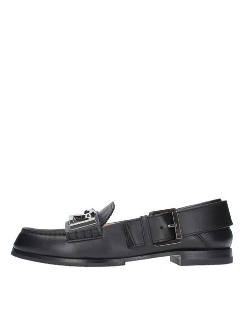 Mocassini in pelle N°21 | SP01700170FNERO