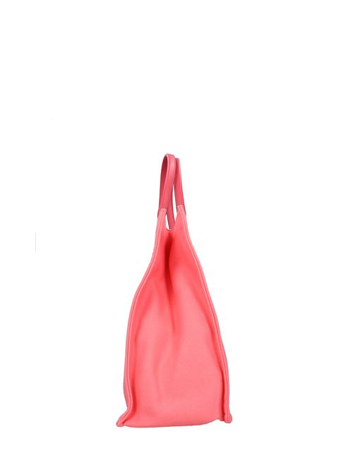 Borsa in pelle e tessuto REBELLE | ALEXIACORALLO
