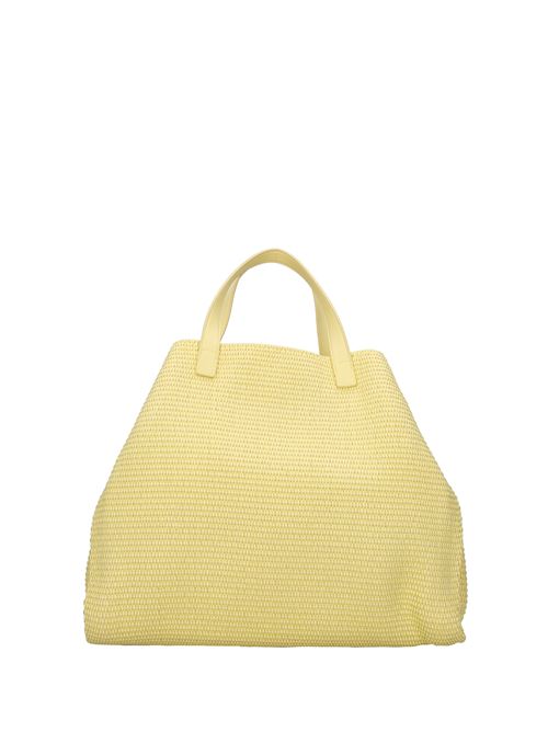 Borsa in rafia e pelle REBELLE | ASHANTICANARINO