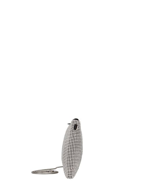 Metal mesh bag REBELLE | BRIGHTYARGENTO